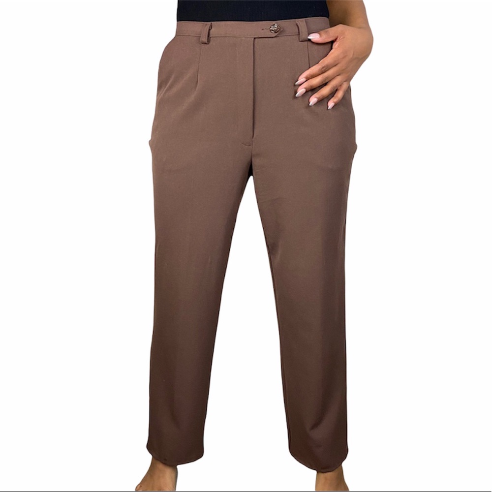 Sag Harbor Brown Pants 8P